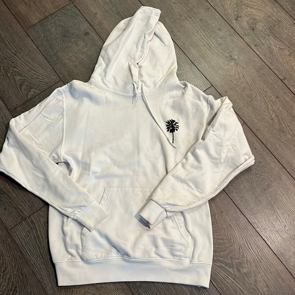 Boys white sweatshirt